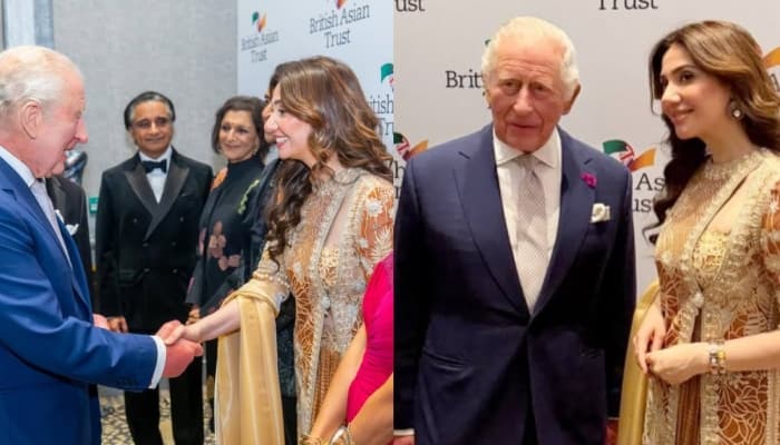 ماہرہ خان نے برطانیہ کے شاہ چارلس سے ملاقات میں کیا گفتگو کی؟