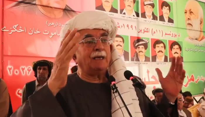 عمران خان سے ملاقات کے بغیر مذاکرات نہیں ہوسکتے، محمود خان اچکزئی