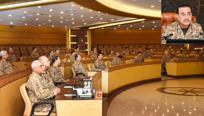 9 مئی جیسے حالات پیدا کرنےکی کسی بھی کوشش سے نمٹا جائیگا:کور کمانڈرز کانفرنس